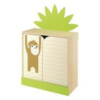 Meuble droit portes coulissantes - singe - Image principale