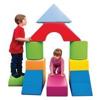 Donjon en mousse pour construction créative - 10 pièces - Image principale