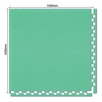 Tapis puzzle en mousse - vert - Image principale