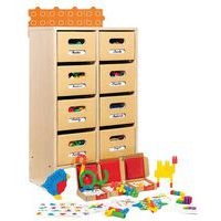 Meuble jeux créatifs 8 tiroirs - Image principale