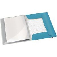 Lot de 10 Protège-document  40 vues - bleu - Cosy - Leitz - Image 2