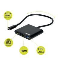 Mini station d'accueil USB-C + USB-A + HDMI - Image 3