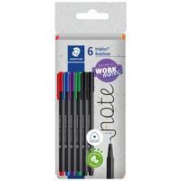 Etui carton 6 feutres triplus® fineliner 334 assortis - Image principale