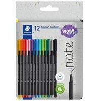 Etui carton 12 feutres triplus® fineliner 334 assortis - Image principale