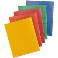 Protège-cahier carte lustrée forte 2 rabats 225g 17x22 - Exacompta - Image principale