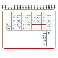 Lot de 80 stickers gabarit division 15x12,5 cm - Image 4