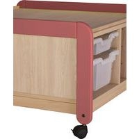 Meuble d'activités a/casiers et niches corail - Image 8