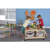 Meuble d'activités a/casiers et niches kaki - Image 8