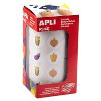 Rouleau 900 gommettes 20mm légumes - Image principale