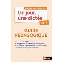 Un jour, une dictée Guide pédagogique + 1 cahier - Image principale