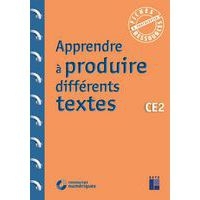 Apprendre à produire différents textes CE2 + téléchargement - Image principale