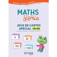Les maths avec Léonie CE1/CE2 Coffret de cartes - Image principale