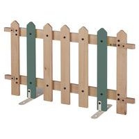 Barrière 7 lattes support montant coloris kaki - Image principale