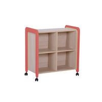 Présentoir à livres Lili coloris corail - Image principale