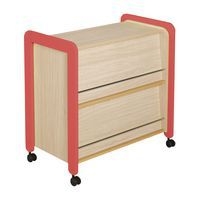 Présentoir à livres Lili coloris corail - Image 3