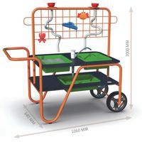 Chariot bacs à sable et eau tout terrain-Beleduc - Image principale