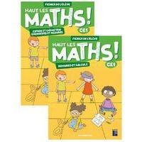 Haut les maths Fichier de l'élève en 2 volumes - Image principale