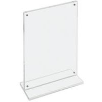 Cadre photo ou affichette magnétique en forme T A4 - Manutan - Image principale