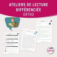 ATELIERS DE LECTURE DIFFÉRENCIÉE - ORTHO - Image principale