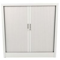 Armoire basse à rideaux en kit - Largeur 100 cm - Manutan Expert - Image 2