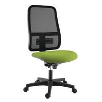 Chaise Buz dossier résille noire assise tissu M1 - Sokoa - Image 3