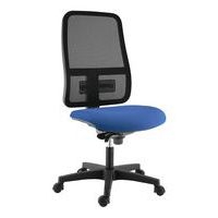 Chaise Buz dossier résille noire assise tissu M1 - Sokoa - Image 6