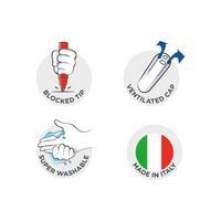 Schoolpack de 144 feutres pointe moyenne couleurs assorties - Image 5