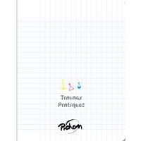 Cahier travaux pratiques 17x22cm 64 pages seyes + uni 70/90g - Image principale