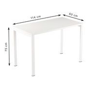 Bureau droit 180x80cm plateau Couleur Easy Office Paperflow - Image 10