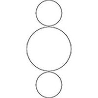 Table de réunion haute Easy Office pied métal Ø 60 cm plateau Blanc - Image 2