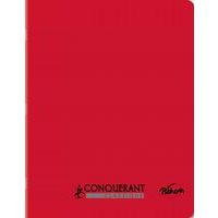 Cahier polypropylène 90g 96 pages seyes 17x22 cm  - rouge - Image principale