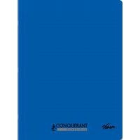 Cahier polypropylène 96 pages 90g seyes 24x32 cm  - bleu - Image principale