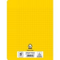 Cahier polypropylène 90g 96 pages seyes 17x22 cm  - jaune - Image 2