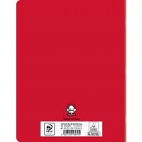 Cahier polypropylène 90g 96 pages seyes 17x22 cm  - rouge - Image 2