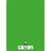 Cahier polypropylène 96 pages 90g seyes 24x32 cm  -  vert - Image 2