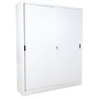 Armoire à monter porte coulissante - Haute - L 160 cm - Manutan Expert - Image 7