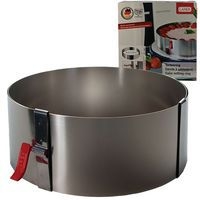 Cercle à pâtisserie extensible 18-30 cm / Hauteur 10 cm - Lares - Image 2