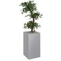 Bac haut métal O'CARRE Gris sur roulettes Bonzaî Haut - Image principale