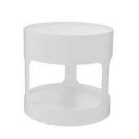 Table basse OROND sur roulettes Blanc - Image principale