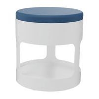 Pouf OROND mobile assise tissu enduit PVC M1 - Image principale