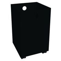 Bac métal pour container de tri 85 litres Noir - Image principale