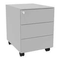 Caisson mobile IDEA métal 3 tiroirs - Image 4