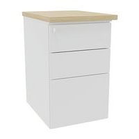Caisson hauteur de bureau IDEA métal profondeur 60 cm - Image 2
