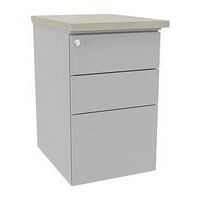 Caisson hauteur de bureau IDEA métal profondeur 80 cm - Image 8