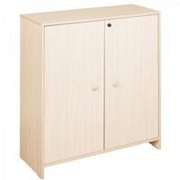 Meuble haut à portes bouleau MobiNathan - Image principale