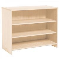 Meuble bas à étagères bouleau MobiNathan - Image principale