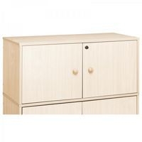 Surmeuble à portes bouleau MobiNathan - Image principale