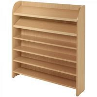 Meuble haut multi-étagères hêtre MobiNathan - Image principale