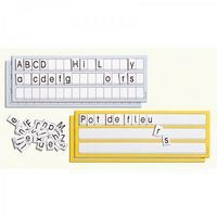 Planches et lettres magnétiques - Image principale