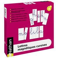 Lettres magnétiques cursives - Image principale
